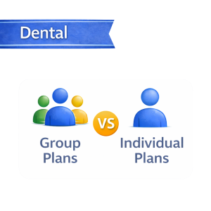 Comparing Individual Dental and Group Plans