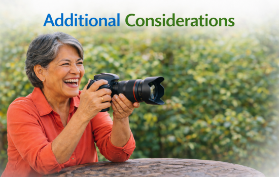 Additional Considerations